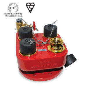 6″ x 4 Way Breeching Inlet