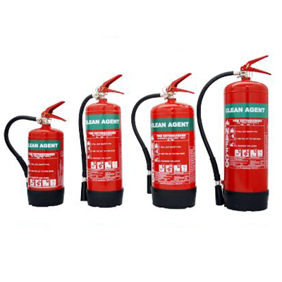 CLEAN AGENT FIRE EXTINGUISHERS