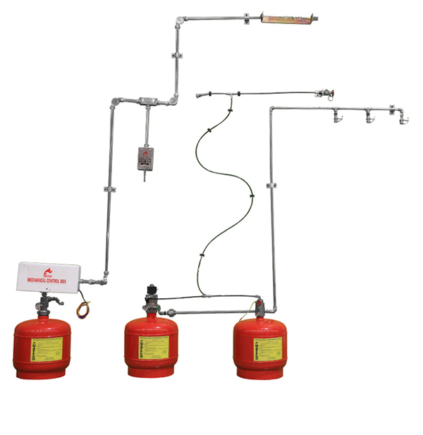 Pre-Engineered Kitchen Suppression System