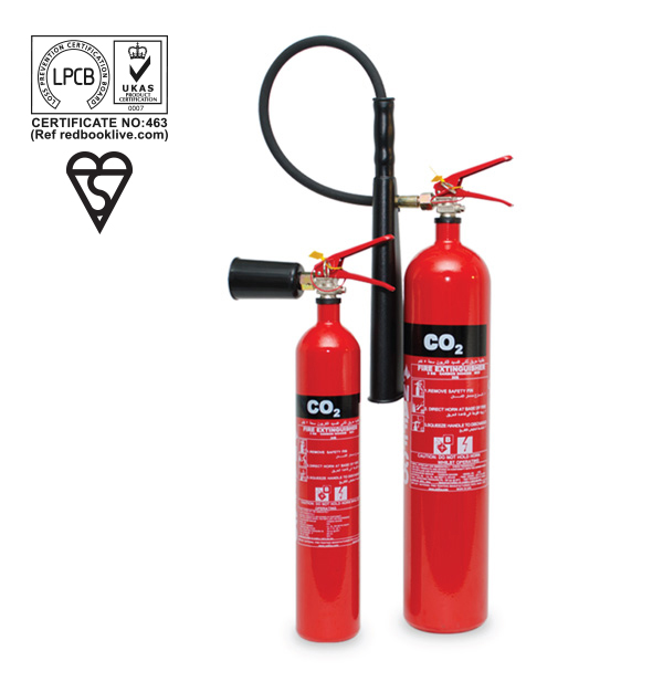 Portable CO2 Fire Extinguishers
