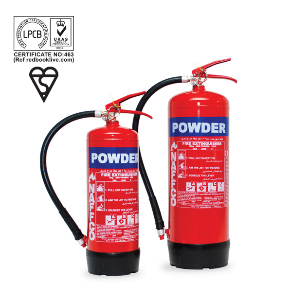 Portable Dry Powder Fire Extinguishers