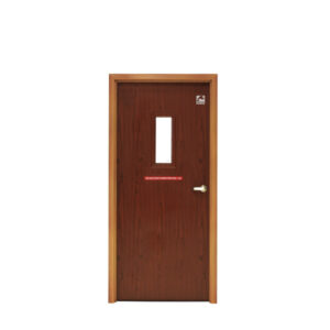 Wood Finish Steel Doors