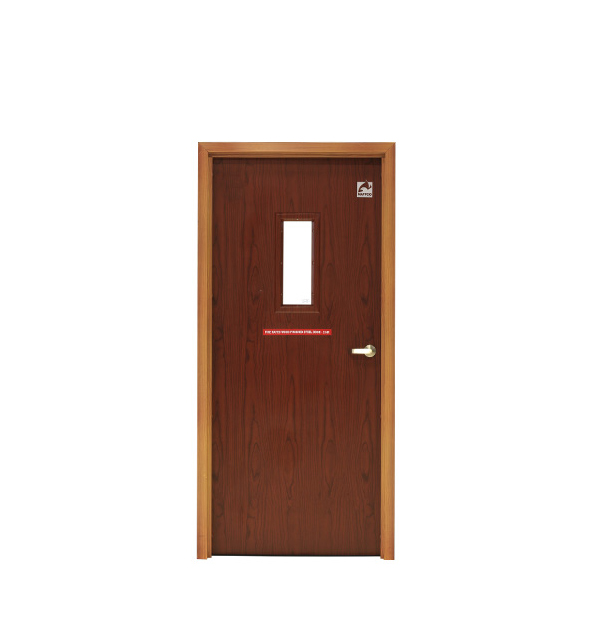 Wood Finish Steel Doors
